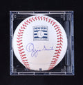 Ozzie Smith Signed HOF Baseball with Case (PSA Graded 10)