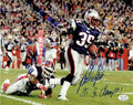 Patrick Pass Patriots Signed Inscribed 8x10 Photo (COA)
