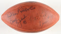 Pro Football Greats Signed Super Bowl XXIX Football, 8 Signatures (PSA)