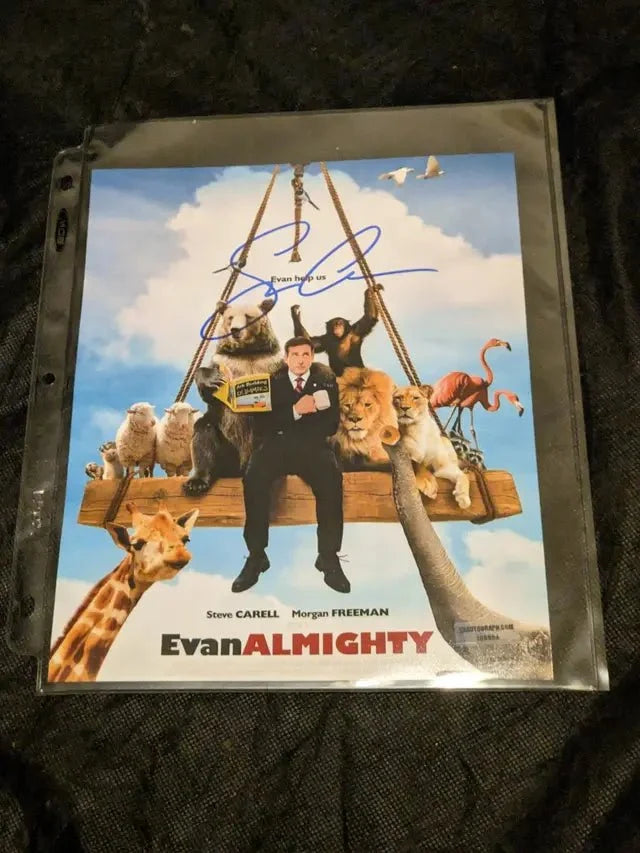 Steve Carell Evan Almighty Autographed 8x10 Photo (COA)