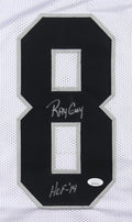 Ray Guy Signed Jersey Inscribed "HOF-14" (JSA)
