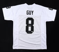 Ray Guy Signed Jersey Inscribed "HOF-14" (JSA)