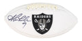 Shane Lechler Signed Raiders Logo Football (Beckett)
