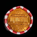 1979-P Lincoln Cent Shotgun Roll, 50 Coins (Bank Wrapped)