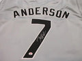 Tim Anderson White Sox Signed Jersey (PAAS COA)