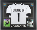 Travis Etienne Signed Custom Framed Jersey Display (Beckett)