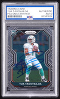 Tua Tagovailoa Signed 2020 Panini Prizm #339 RC (PSA)