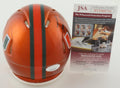 Tyler Van Dyke Signed Miami Hurricanes Flash Alternate Speed Mini Helmet (JSA)