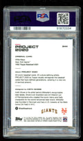 Willie Mays 2020 Topps Project 2020 #244 / 2440* / Keith Shore (PSA 10)