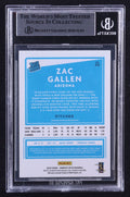 Zac Gallen Signed 2020 Donruss Optic #54 RR RC (BGS) Rookie Card