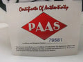 Zach Wilson Jets Signed Logo Football (PAAS COA)