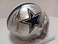 Tony Pollard Cowboys Signed Mini Helmet (PAAS COA)