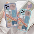 Cute Label Words iPhone Case