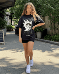 G West Punk Never Die Oversized Women's T-Shirt