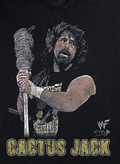 Vintage Cactus Jack Wwf Black T-Shirt