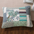 Tache Cotton Forest Glade Quilted Patchwork Bedspread Set (JHW-650)