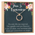 Quincea&ntilde;era Necklace, Multiple Styles