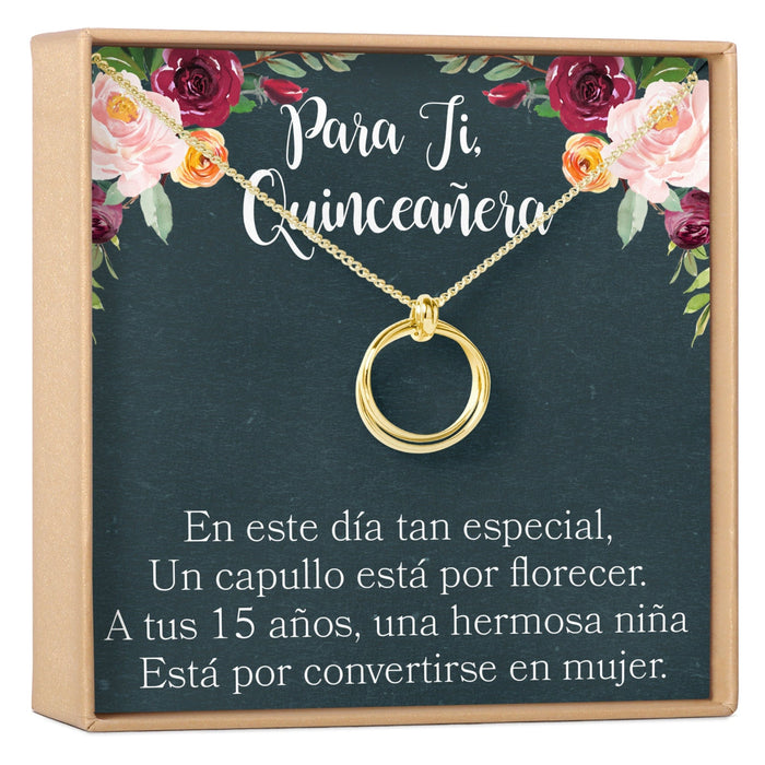 Quincea&ntilde;era Necklace, Multiple Styles