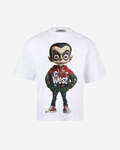 G West Quirky Claus Oversized T-Shirt Mens