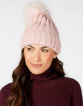 Steve Madden Oversized Pom Pom Knit Beanie