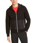 Michael Kors Men's Kors X Tech Padded Full-Zip Hoodie, Medium