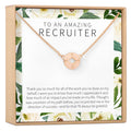 Recruiter Compass Necklace