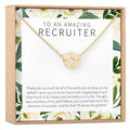 Recruiter Compass Necklace