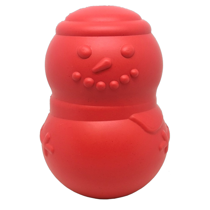 Snowman Dog Toy - Durable Winter Chew Toy for Large Dogs | USA Made