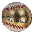 Reggie Jackson Signed 2022 World Series Gold Baseball Inscribed Mr October JSA