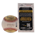 Reggie Jackson Signed 2022 World Series Gold Baseball Inscribed Mr October JSA