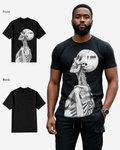 G West Mens Regular Fit Barcode Skeleton Front Graphic T Shirt : Gwpbast5053 - 3 Colors