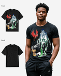 G West Mens Regular Fit Bat Buddy Front Graphic T Shirt