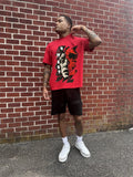 G West Mens Regular Fit Inside Out Front Graphic T Shirt