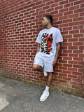 G West Mens Regular Fit Inside Out Front Graphic T Shirt