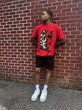 G West Mens Regular Fit Inside Out Front Graphic T Shirt