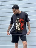 G West Mens Regular Fit Inside Out Front Graphic T Shirt