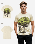 G West Regular Fit T Brain Front Graphic T Shirt Mens