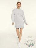 Inc Long-Sleeve Knit Mini Dress, Size Medium