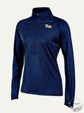 NCAA Pittsburgh Panthers Womens Ladies Classic Workout 1/2 Zip Jacket, Small