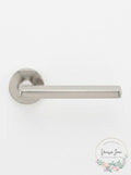 Emtek Brass Helios Lever, Satin Nickel