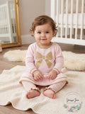 First Impressions Baby Girls Bow Sweater and Striped Tights, Size 12Months