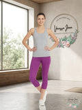 Reebok Women's Speedwick 3/4 Workout Tights, Size Small
