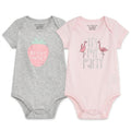 First Impressions Baby Girls Its My Party Graphic Bodysuit, 2Pack, Size Newborn