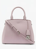 DKNY Paige Leather Medium Satchel, in Light - Lavender