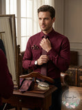 Alfatech by Alfani Mens Athletic Fit Dress Shirts