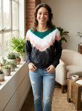 Rebellious One Juniors Tie-Dyed Sweatshirt , Size XL
