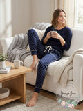 Jenni by Jennifer Moore Knit Jogger Pajama Pants, XS
