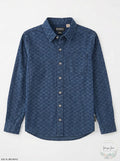 Buffalo David Bitton Blue Big Boys Shirts, Size XL