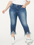 Inc Plus Size Skinny Leg Tummy Control Jean, 24W/Indigo
