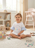 First Impressions Baby Girls Every Bunny Ruffle Top, Size 3/6 Months